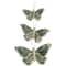 Feather Butterfly with Gold Glitter Set by Ashland®